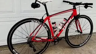 YOU DID WHAT TO THAT ROAD BIKE? 1X10 SLX 11-36 CASSETTE FLATBAR CONVERSION TREK MADONE