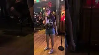Singing Whitney Houston on the Santa Monica Pier