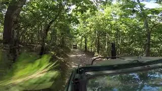 Ouachita ATV Club Trail In Wolf Pen Gap In A CJ5 Jeep