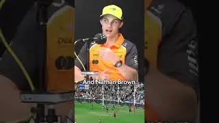 Oscar Piastri's favourite footy players 🙌 | Howie Games Podcast #shorts #podcast