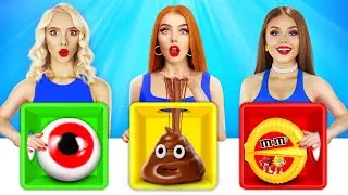CHALLENGE: SCATOLA MISTERIOSA|Scegli con ATTENZIONE o ti aspetta una DISGUSTOSA sorpresa!| Di RATATA