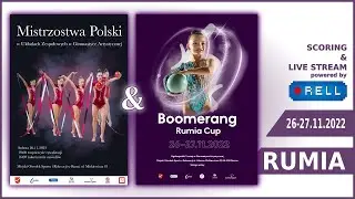 🔴🆁🅴🅻🅻 MISTRZOSTWA POLSKI W UKŁADACH ZESPOŁOWYCH oraz BOOMERANG RUMIA CUP 26-27.11.2022