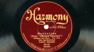 Manhattan by The Manhattan Dance Makers, 1925