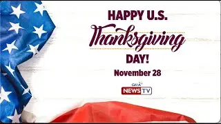 November 28 is U.S. Thanksgiving Day!