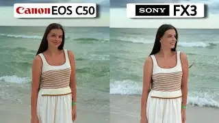Canon Eos C50 Vs Sony FX3 Camera Test Comparison 