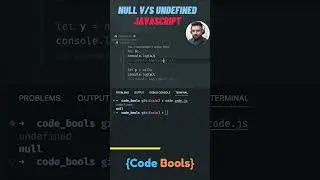 Difference between null and undefined 💡 