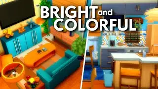 Bright and Colorful Apartment - The Sims 4: Speed Build