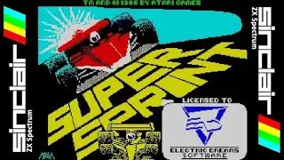 SUPER SPRINT (1987) Walkthrough, ZX Spectrum