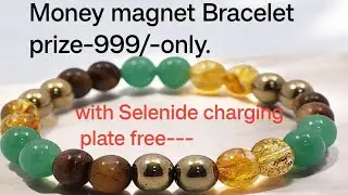 With charging plate money magnet bracelet prize  only-999/- few days big discount.
