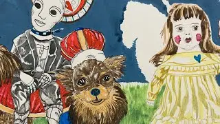 Dirt Dog, 3 Days Post at home Euthanasia. Artist Vlog. August 21st, 2025. 