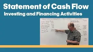 Statement of Cash Flow-Investing Activities and Financing Activities