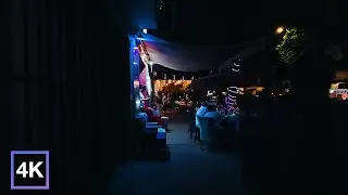 Ciudad de México [4K] - Caminata nocturna por las calles de Coyoacán.