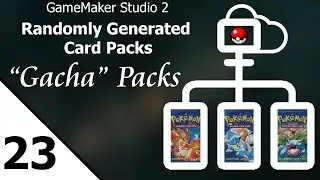 Generate Random Card Packs for Card Games in GameMaker Studio GACHA PACKS