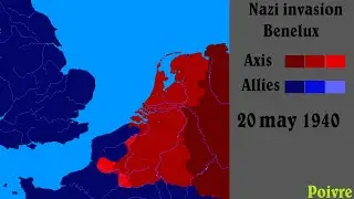 Nazi Invasion & Liberation of Benelux Everyday