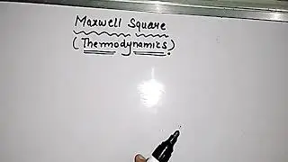 Maxwell Square-Thermodynamics