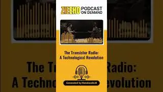 Podcast on Demand EP12  - The Transistor Radio; A Technological Revolution