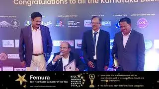 An Exclusive Interview with Femura at the Karnataka Business Awards 2024