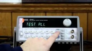 HP Agilent Hewlett Packard 33120A 15 MHz Function Generator Self Test