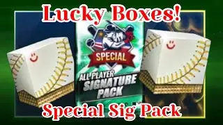 MLB 9 Innings Special Signature Pack! New Lucky Boxes!