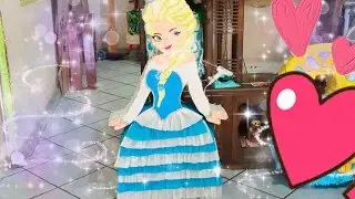 PIÑATA DÉ  ElSA FROZEN. cómo decorar ☺️