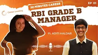 RBI Grade B | 32 Minute Career | 50 including everything