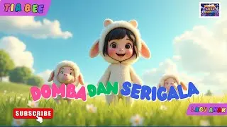 DOMBA DAN SERIGALA || Tia Bee - Lagu Anak-Anak Edukatif 🐑🐺✨