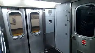 MTA NYC train ride Manhattan Bound R143 L train ride from Lorimer street to 6th Avenue.