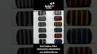 Hotel Uniform Fabric | Catering, Hotel And restaurant Uniform Fabric #hoteluniform #ankittextiles