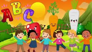 A to Z vegetable song /Fun educational video for kids.