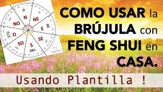 Cómo usar la Brújula Feng Shui 2024 ✅ en Plano Casa Hogar Ι Energia Feng Shui