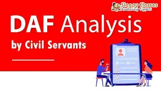 DAF Analysis by Civil servants