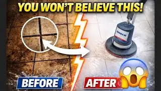 🔥 “This Apartment Tile Was DISGUSTING… No Truckmount Needed 😳”
