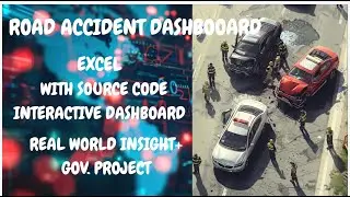 Road Accident Analysis Dashboard using Excel | Complete Project with Source File