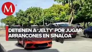 Detienen al gamer Jelty por realizar presuntos arrancones en Sinaloa