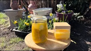 Smen et citron confit pour parfumer vos recettes.تحضير الحامض المصبر والسمن التقليدي لشهر رمضان