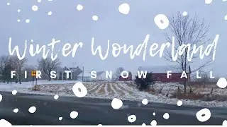 Snow Day: Winter Wonderland Drive - Country Music Playlist [4K]