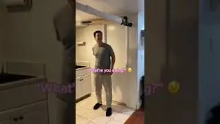 pretending to hide a girl in the bathroom prank #shorts