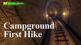 Campground | First Hike | Drone Racing League SIM FPV beginner practice