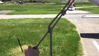 How to tie down an airplane