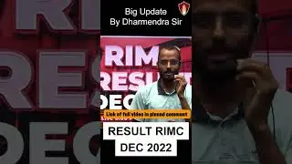 RIMC Result Declaration Short | Dec 2022 Result | Sukhoi Academy