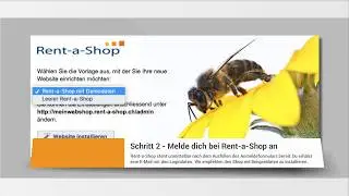 Onlineshop erstellen in wenigen Schritten mit der Webshop Software Rent-a-Shop