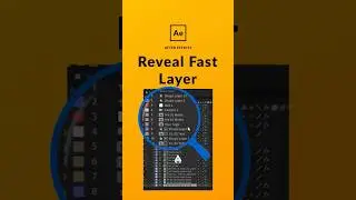 Reveal Fast layer tip Adobe After Effects #aressae #aftereffects #aftereffectstutorials