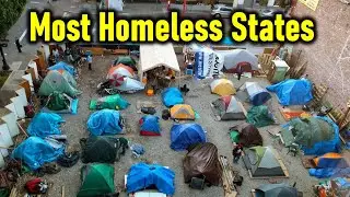 Top 10 States with Highest Homeless Population [Homeless crisis 2023]