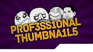 [TUTORIAL] How to Make Professional YouTube Thumbnails that Gain your Videos More Views - Photoshop
