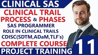 CDISC SDTM ADaM Online Training👍SAS Clinical Projects Training👌Clinical SAS Training by Experts  -11