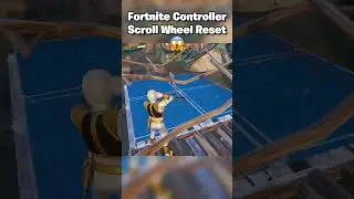 CONTROLLER SCROLL WHEEL RESET In Fortnite😱 #shorts