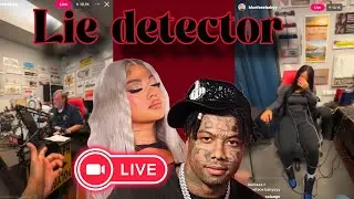 Angela PAID 4 a lie DETECTOR TEST🙈 blueface disappointed she was getting nasty while he was LOCKED👀