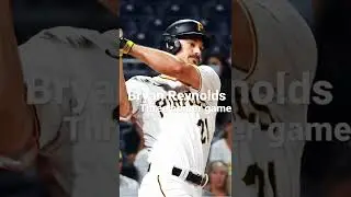 Bryan Reynolds three homers 💪