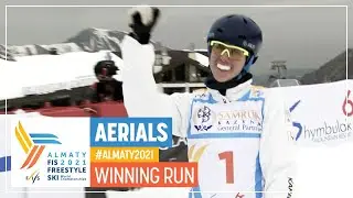 Laura Peel | Gold | Women's AE | 2021 FIS Freestyle Moguls & Aerials World Ski Championships
