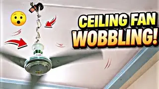 3-Blade Fan Swings 😱 | 1 & 2 Blade Extreme Wobble Test 